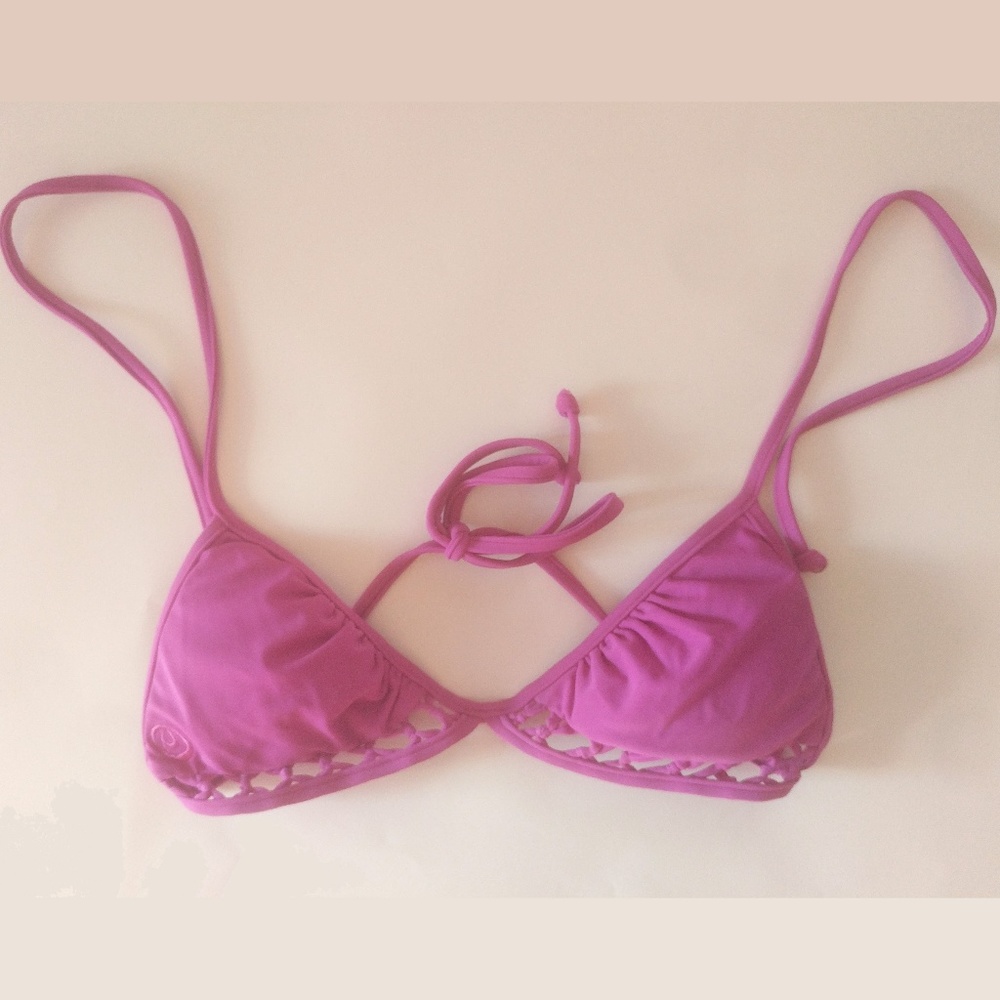 Purple Bikini Top